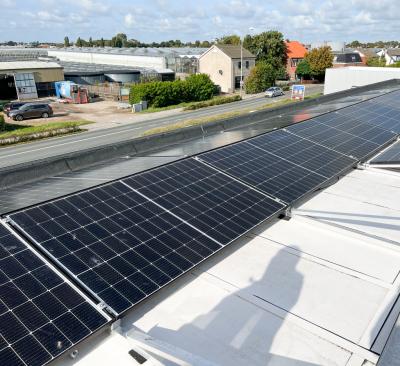 Zonnepanelen op bedrijfspand dankzij Solar Fire Proof